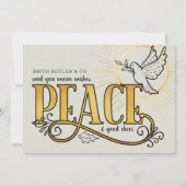 ラジアント鳩ヴィンテージ平和タイポグラフィ事業 シーズンカード (正面)