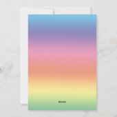 ラジアント鹿の動物群が穴のフォークを水やりする シーズンカード (裏面)