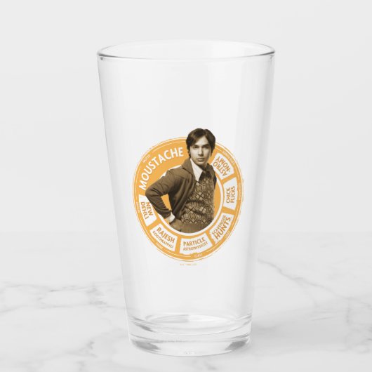 ラジェシュ情報グラフィック タンブラーグラス (正面)