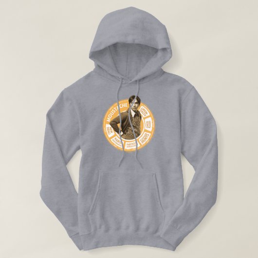 ラジェシュ情報グラフィック パーカ (デザイン正面)