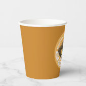 ラジェシュ情報グラフィック 紙コップ (正面)