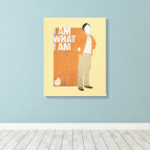 ラジェシュ |私は何であるか キャンバスプリント (インサイチュ (ウッドフロア))