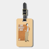 ラジェシュ |私は何であるか ラゲッジタグ (正面縦)