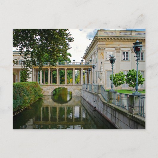 ラジェンキパレスアーキテクチャワルシャワ ポストカード (正面)