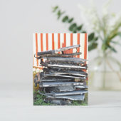 ラジエーターの山 ポストカード (スタンド正面)