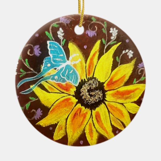 ラジエートセラミック丸オーナメント セラミックオーナメント (正面)