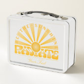 ラジエートビーザサンシャインヴィンテージレトロカスタム金ゴールド メタルランチボックス (裏面)