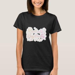 ラジエートポジティミニマルビティ – Pastel手書きSc Tシャツ
