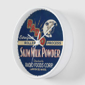 ラジオのエキストラグレードのローラープロセススキムミルクパウダー。 壁時計 (傾斜)