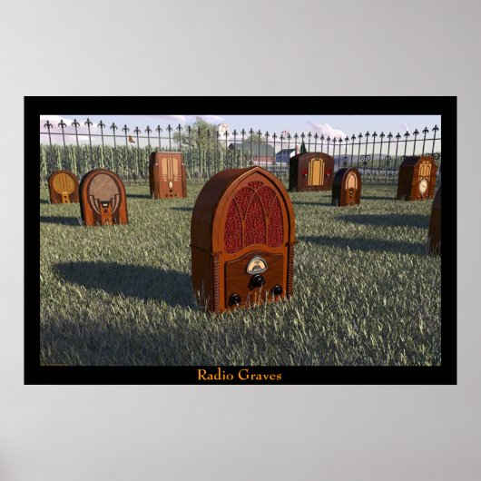ラジオの墓 ポスター (正面)