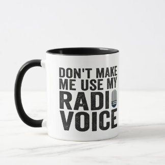 ラジオの音声ギフトを使わせなおもしろいい マグカップ