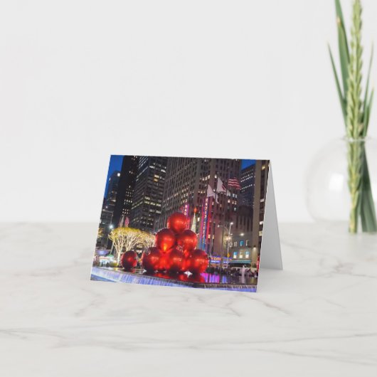 ラジオシティクリスマス時間 カード (正面)