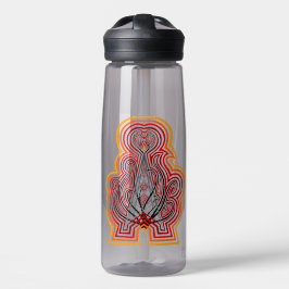 ラジオタワーのグラフィックリップル ウォーターボトル