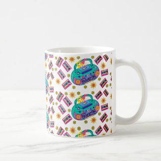 ラジオパターン コーヒーマグカップ