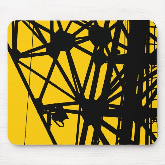 ラジオマスト – 琥珀 マウスパッド (正面)