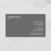 ラジオマスト – 白 名刺 (裏面)