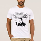 ラジオリアリズム: 広告末世を受け入れる Tシャツ (正面)