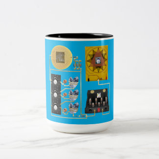 ラジオン3ダイヤルカップ ツートーンマグカップ