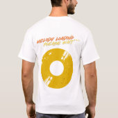 ラジオ付きキャラクターコンビのBass Loud Tシャツ (裏面)