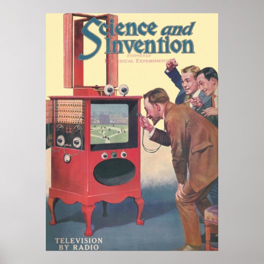 ラジオ放送テレビ ポスター (正面)
