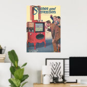 ラジオ放送テレビ ポスター (ホームオフィス)