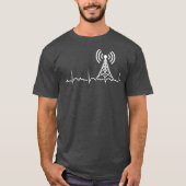 ラジオ日没HAMラジオギフトラジオ事業者 Tシャツ (正面)