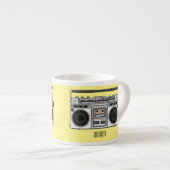 ラジオ漫画イラストレーション エスプレッソカップ (正面右)