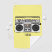 ラジオ漫画イラストレーション ゴルフタオル (インサイチュ)