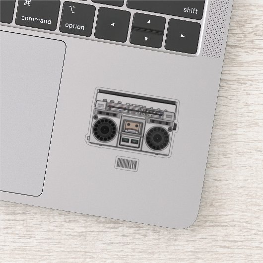 ラジオ漫画イラストレーション シール (詳細)