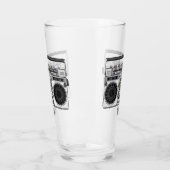 ラジオ漫画イラストレーション タンブラーグラス (左)