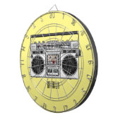 ラジオ漫画イラストレーション ダーツボード (正面右)