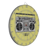 ラジオ漫画イラストレーション ダーツボード (正面左)