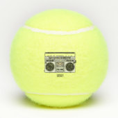 ラジオ漫画イラストレーション テニスボール (裏面)