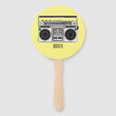 ラジオ漫画イラストレーション ハンドファン (裏面)