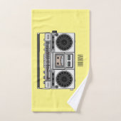 ラジオ漫画イラストレーション バスタオルセット (ハンドタオル)