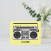 ラジオ漫画イラストレーション ポストカード (スタンド正面)