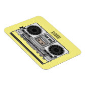 ラジオ漫画イラストレーション マグネット (右側)