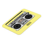 ラジオ漫画イラストレーション マグネット (左側)