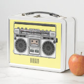 ラジオ漫画イラストレーション メタルランチボックス (インサイチュ)