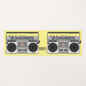 ラジオ漫画イラストレーション ヨガマット (裏面(横))