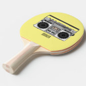 ラジオ漫画イラストレーション 卓球ラケット (正面アングル)