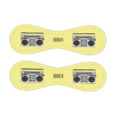 ラジオ漫画イラストレーション 野球ボール (パネル)