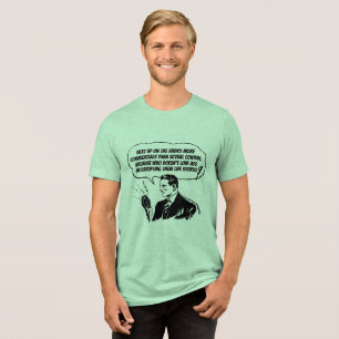 ラジオ現実主義:アドポカリプスを受け入れる トライブレンドTシャツ