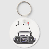 ラジオ遊の音楽キーチェーン キーホルダー (裏面)