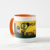 ラジオ3 60の熱帯マグ マグカップ (正面左)