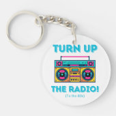 ラジオ80のキーチ素晴らしェインを上げる キーホルダー (正面)