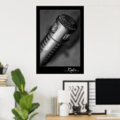 ラジオ：マイク ポスター (ホームオフィス)