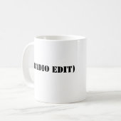 ラジオEDIT コーヒーマグカップ (正面左)