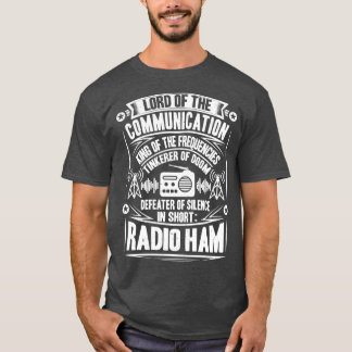 ラジオHamアマチュア無線操縦士Ham Radio (18) Tシャツ