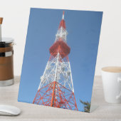ラジオTV放送塔 台座サイン (インサイチュ)